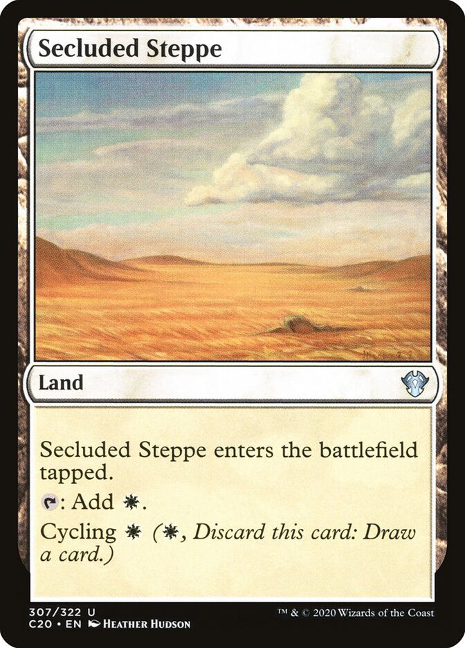 Secluded Steppe front