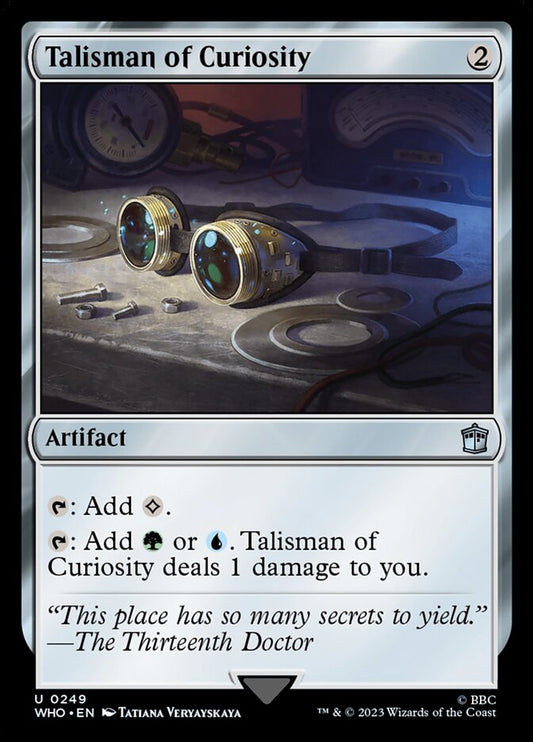 Talisman of Curiosity front