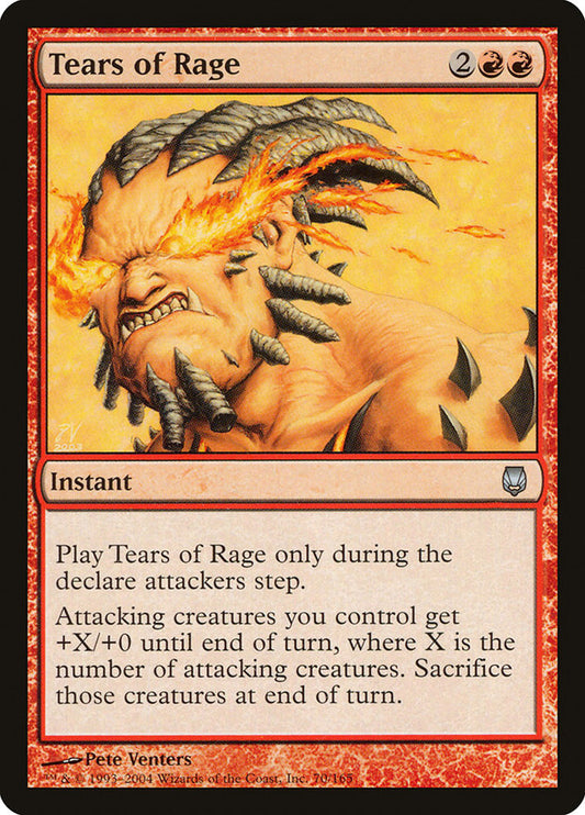 Tears of Rage front