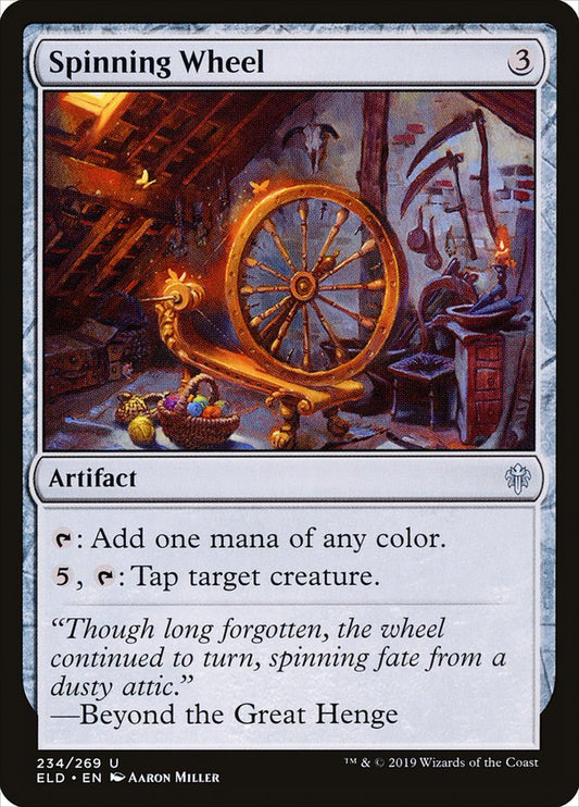 Spinning Wheel front