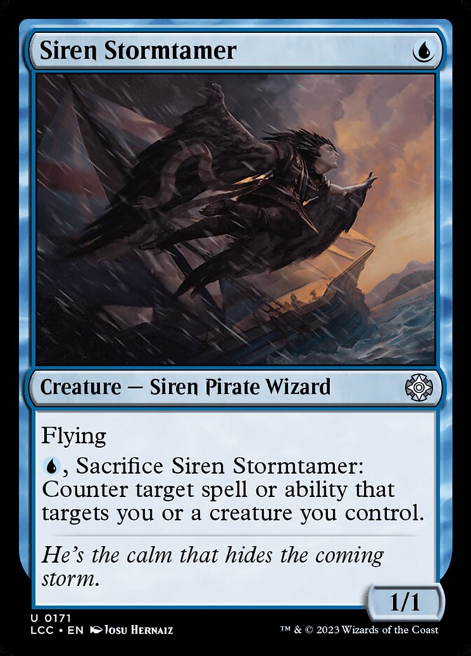 Siren Stormtamer front