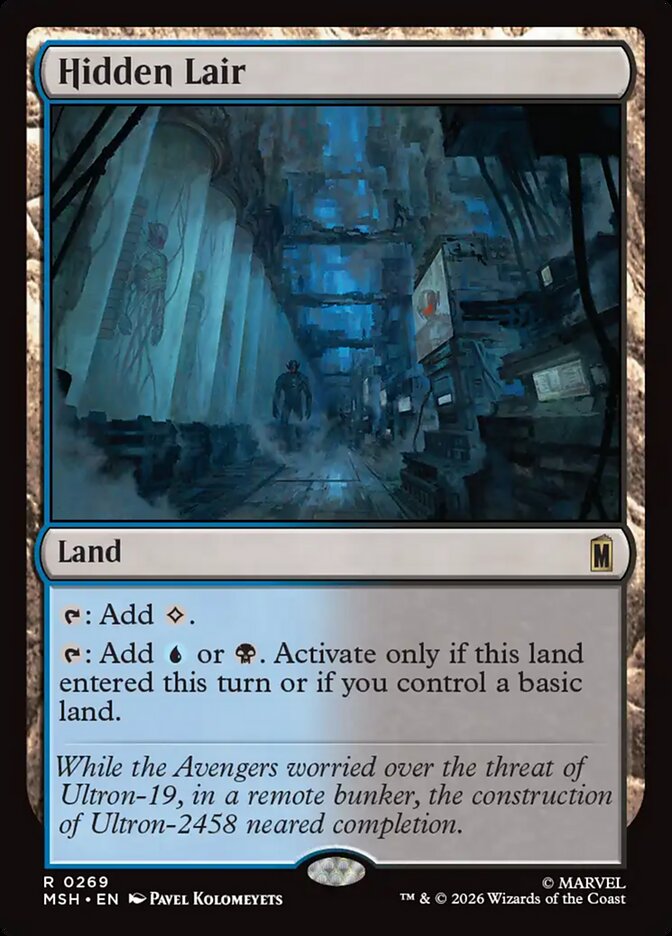 Hidden Lair front