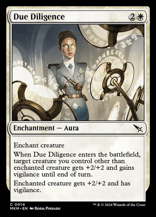Due Diligence front