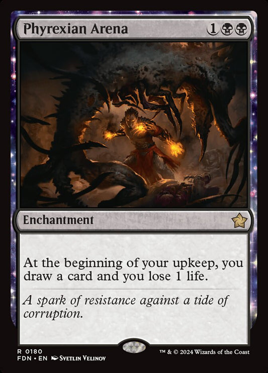 Phyrexian Arena front