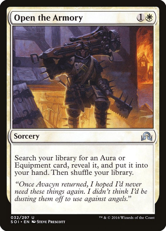 Open the Armory front