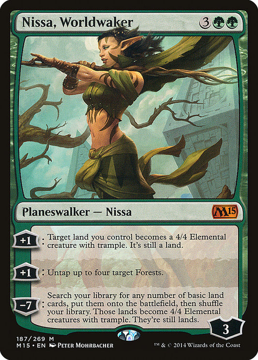 Nissa, Worldwaker front