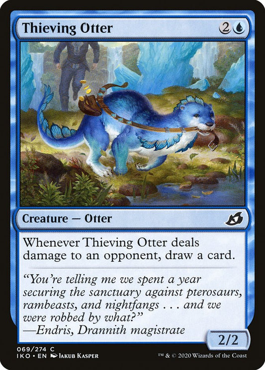 Thieving Otter front