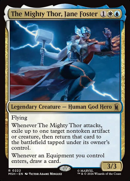 The Mighty Thor, Jane Foster front