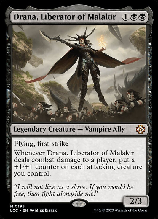 Drana, Liberator of Malakir front