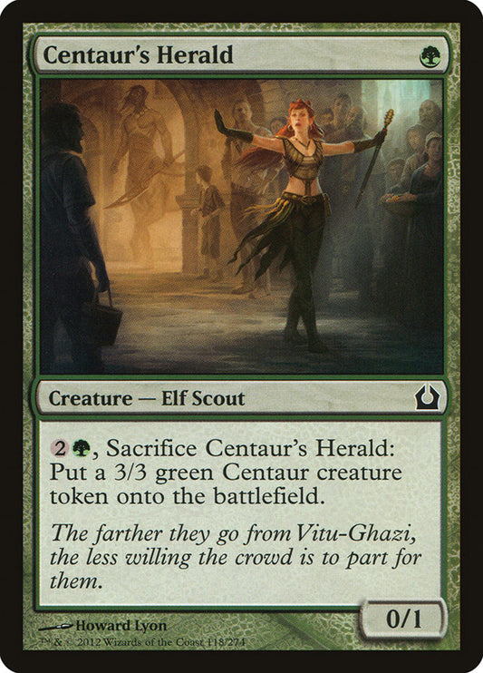 Centaur's Herald front
