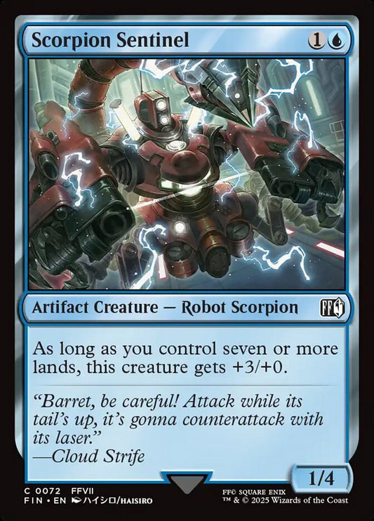 Scorpion Sentinel front