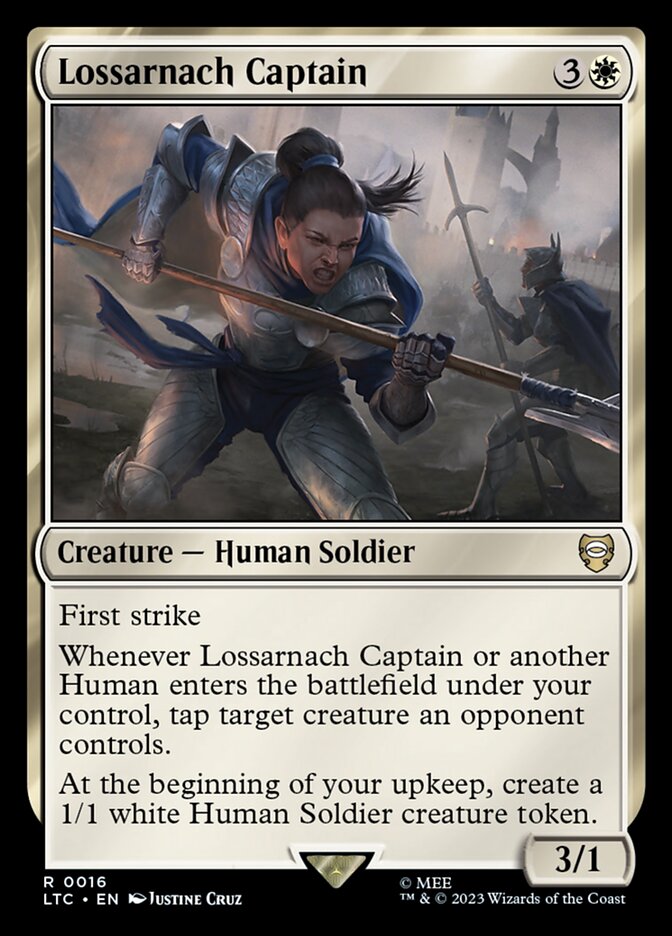 Lossarnach Captain front