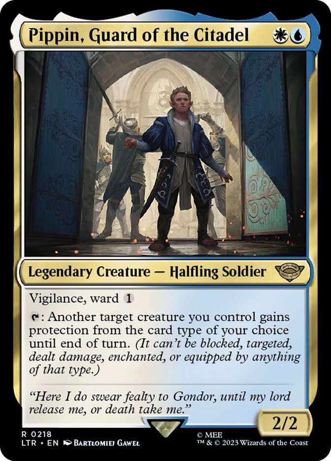 Pippin, Guard of the Citadel front