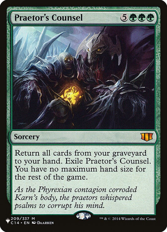 Praetor's Counsel front
