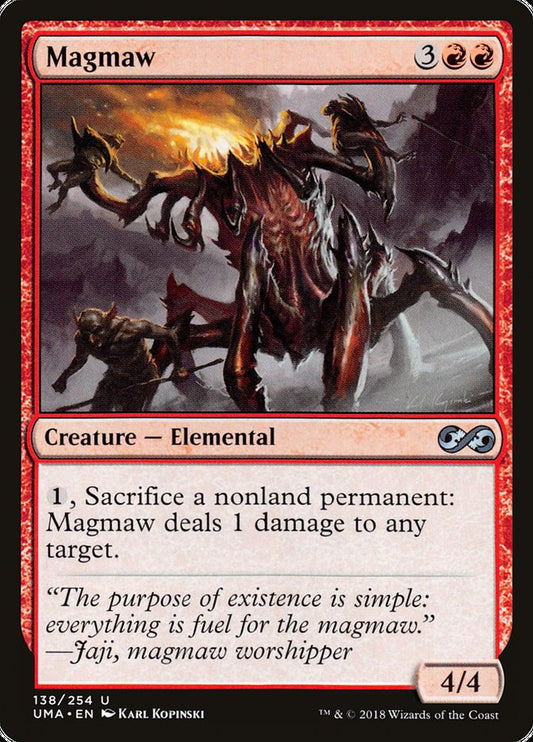 Magmaw front