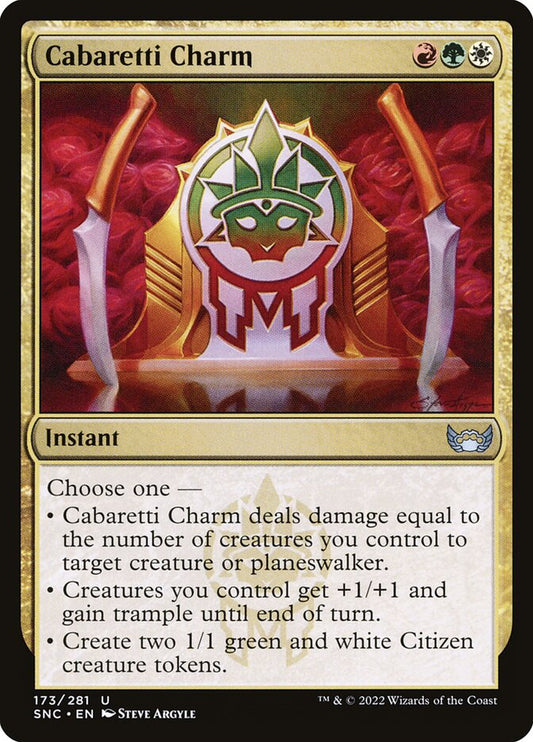 Cabaretti Charm front