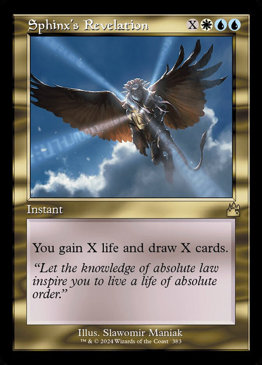 Sphinx's Revelation front