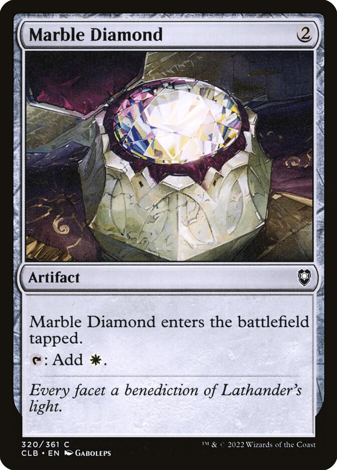 Marble Diamond front