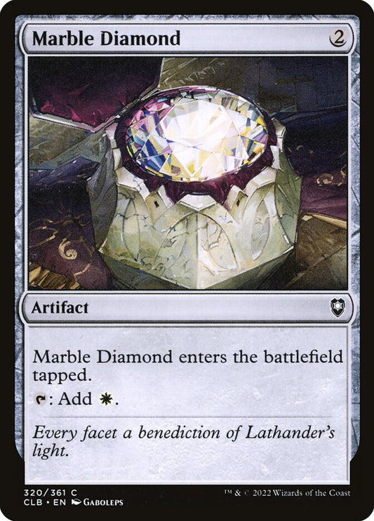 Marble Diamond front