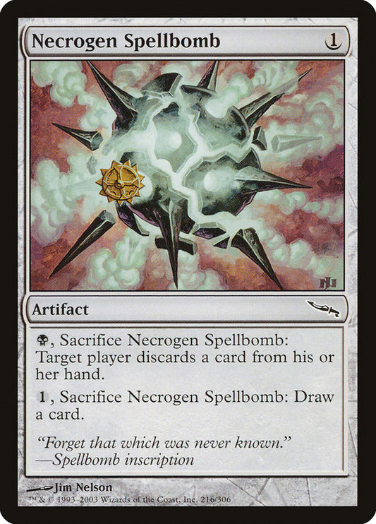 Necrogen Spellbomb front