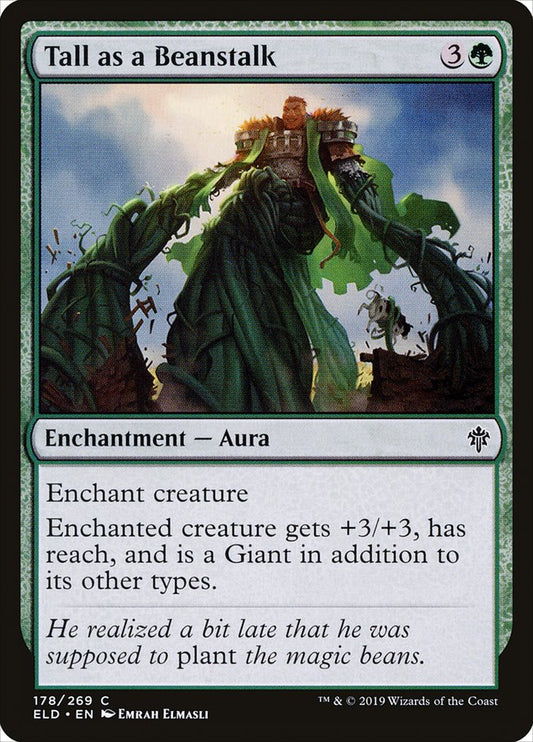 Tall as a Beanstalk front