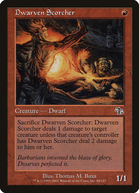 Dwarven Scorcher front