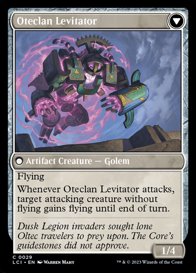 Oteclan Landmark // Oteclan Levitator back