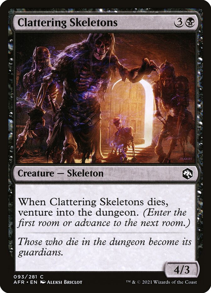 Clattering Skeletons front
