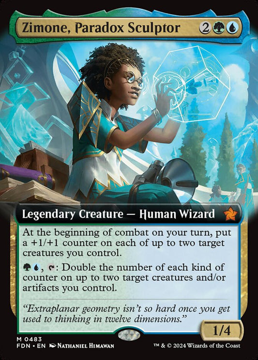 Zimone, Paradox Sculptor front