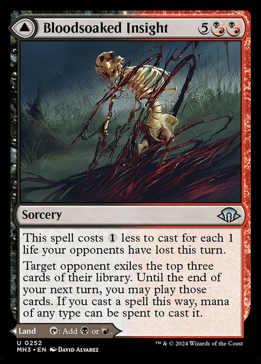 Bloodsoaked Insight // Sanguine Morass front
