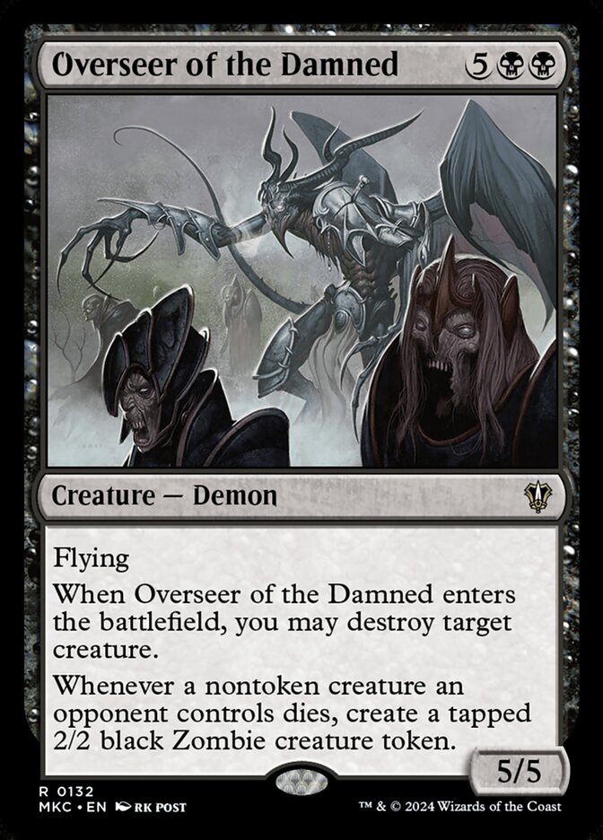 Overseer of the Damned front