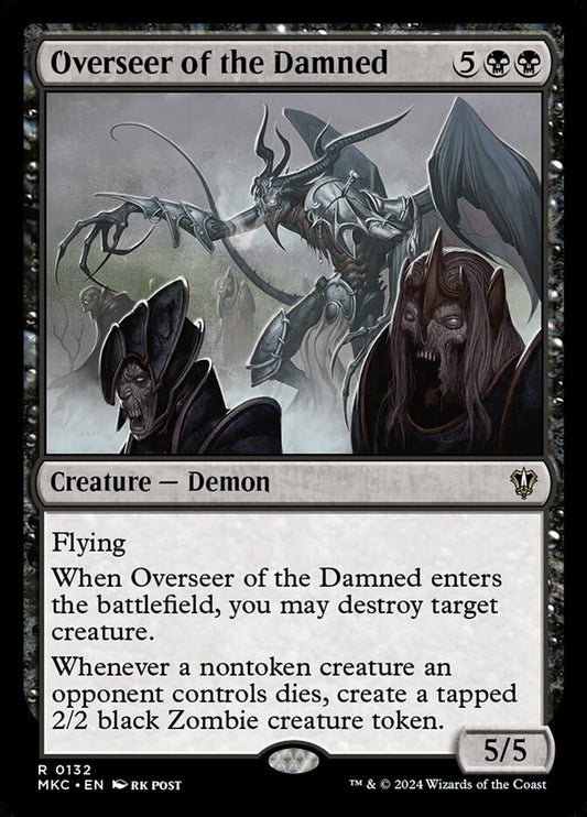 Overseer of the Damned front