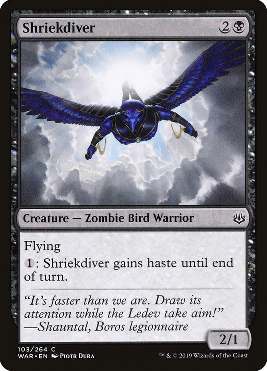 Shriekdiver front