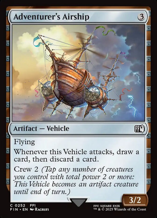 Adventurer's Airship front