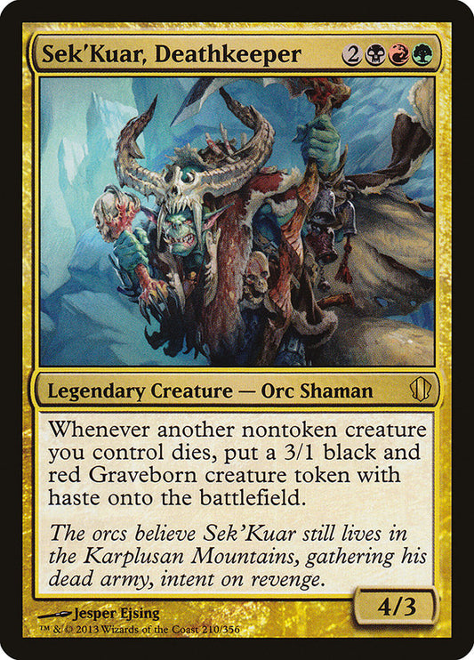 Sek'Kuar, Deathkeeper front