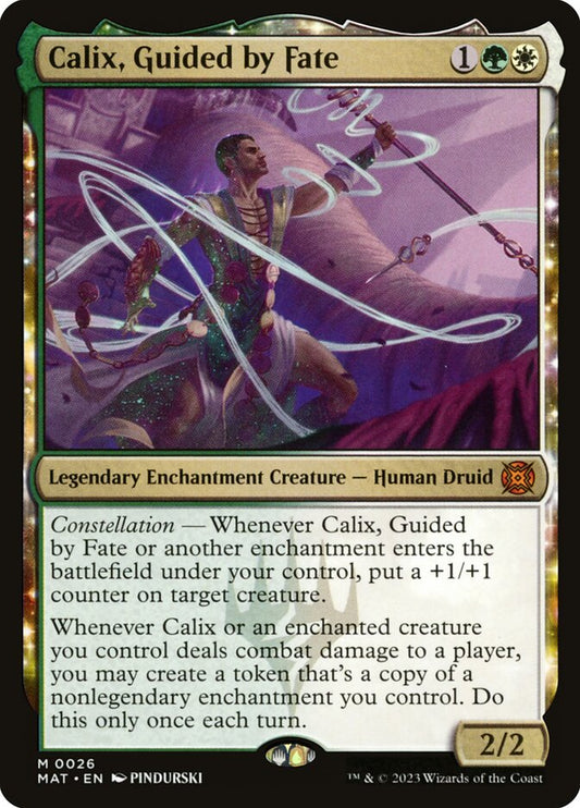 Calix, Guided by Fate front