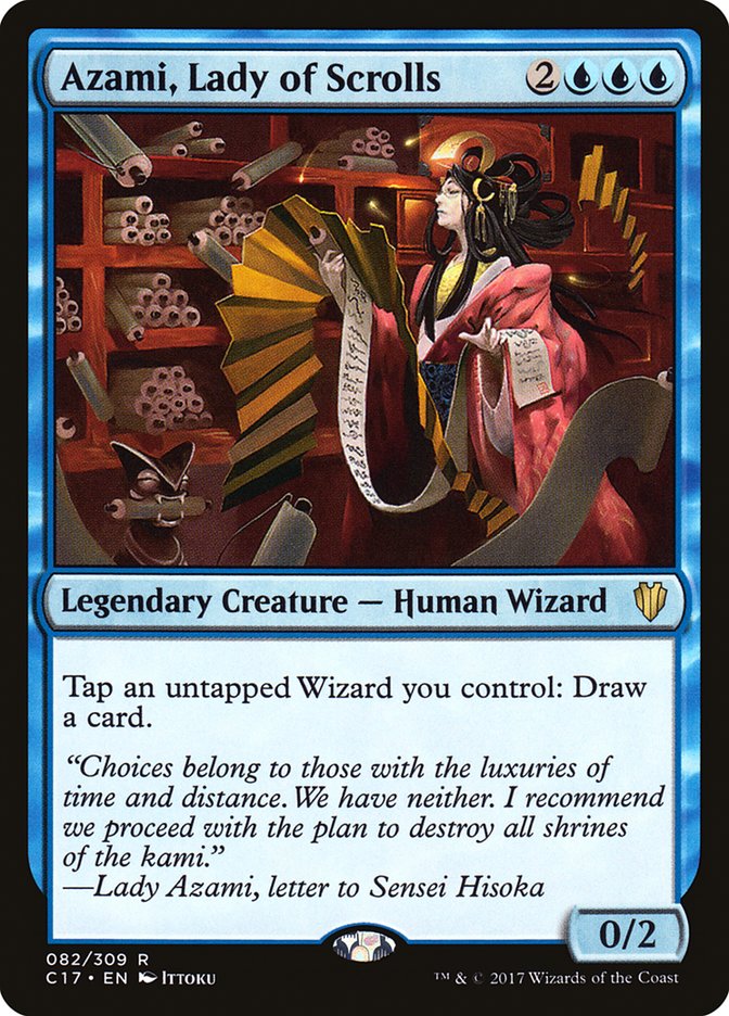 Azami, Lady of Scrolls front