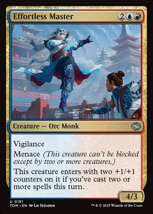Effortless Master front