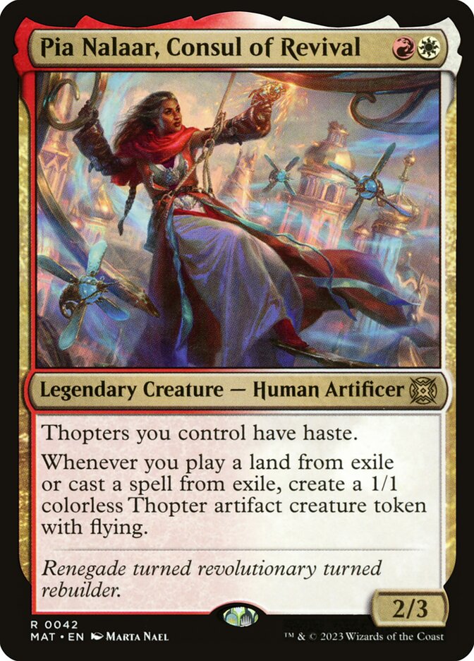 Pia Nalaar, Consul of Revival front