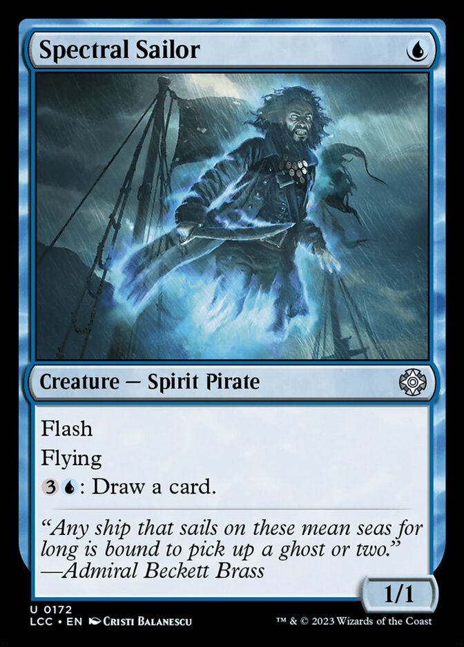 Spectral Sailor front