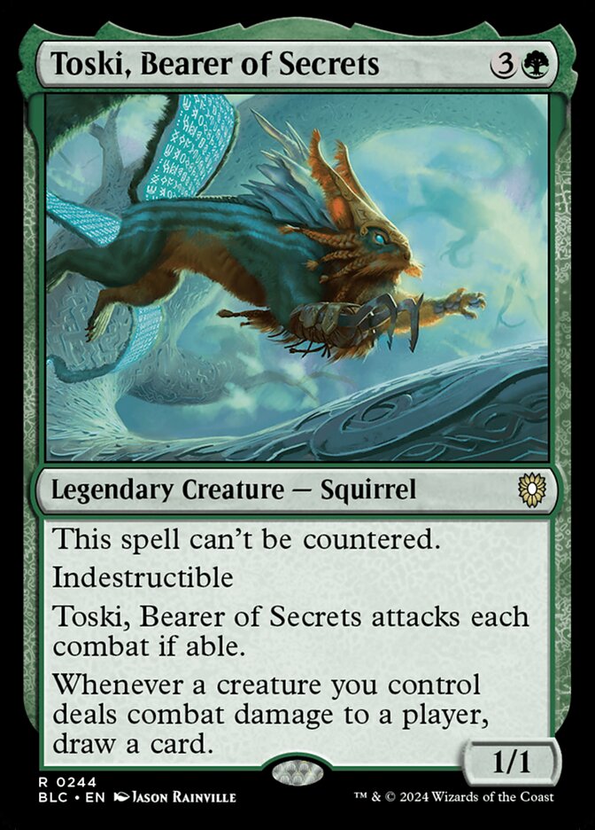 Toski, Bearer of Secrets front