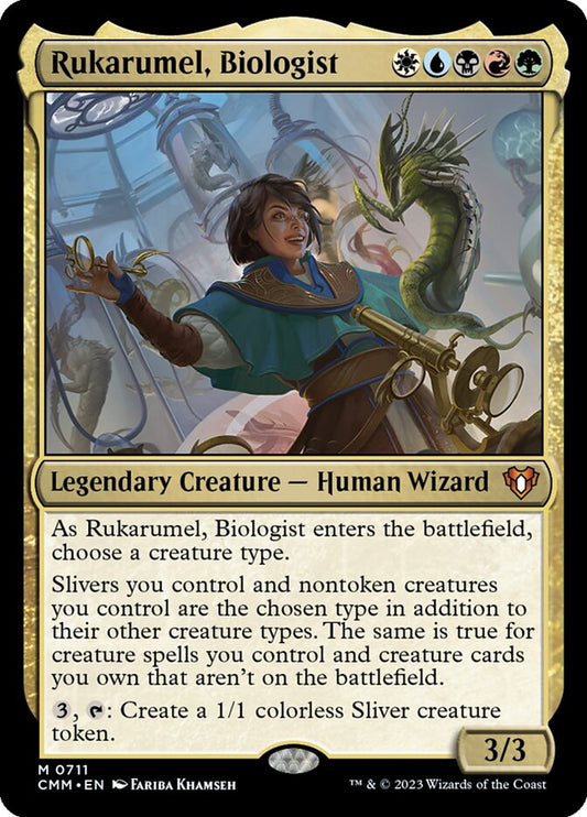 Rukarumel, Biologist front