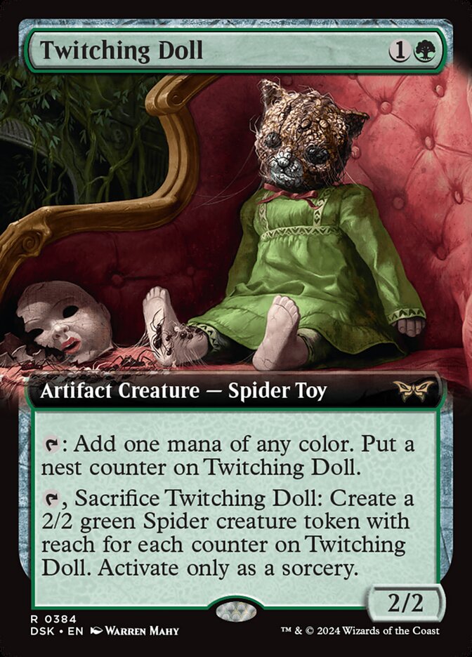 Twitching Doll front
