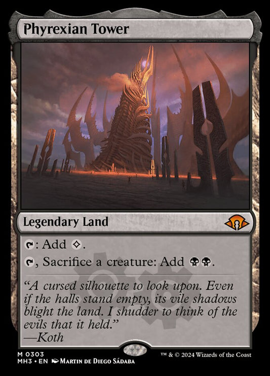 Phyrexian Tower front