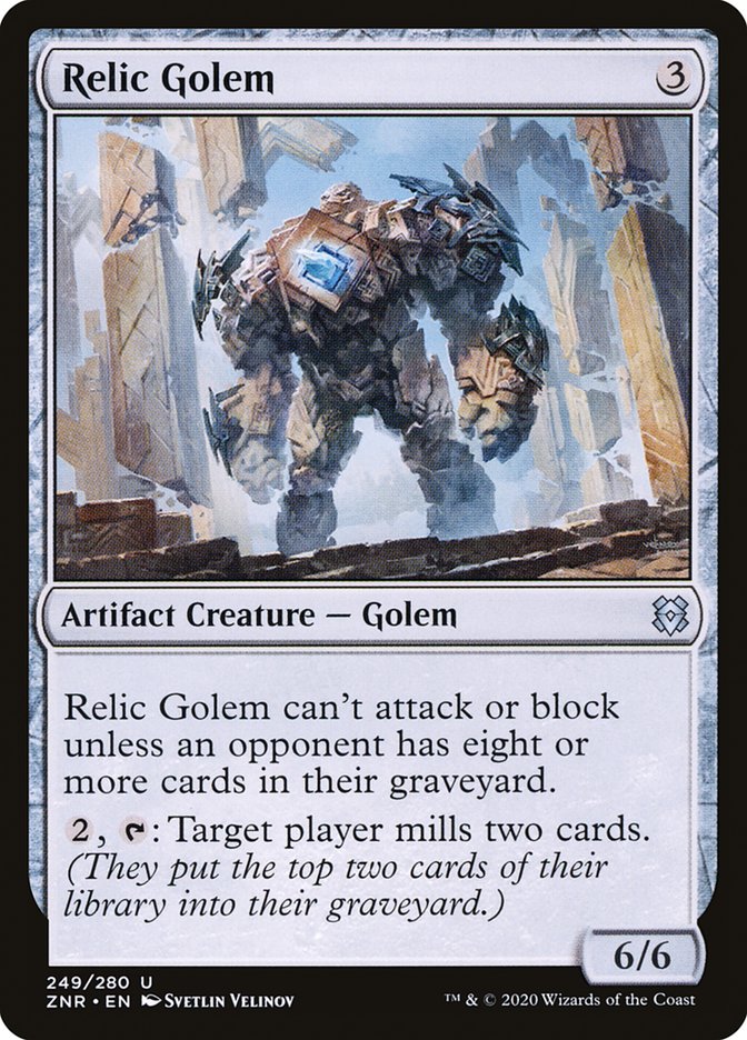 Relic Golem front