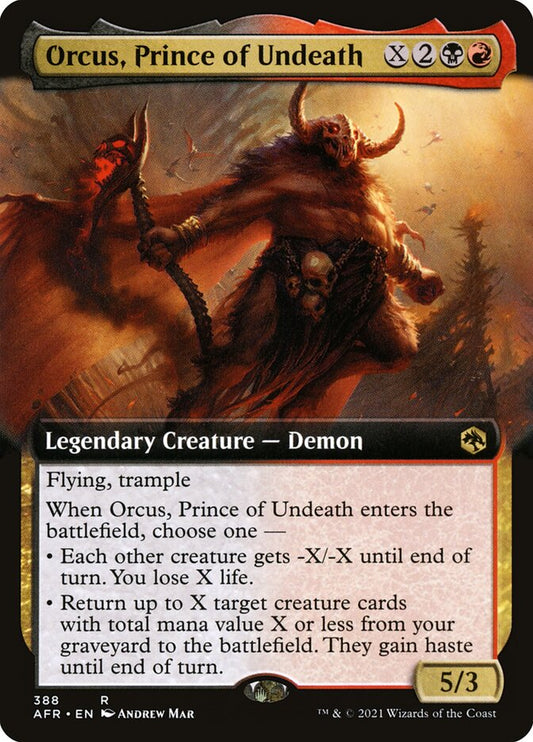 Orcus, Prince of Undeath front