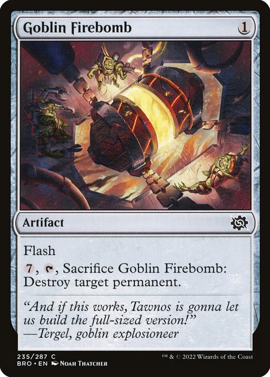 Goblin Firebomb front