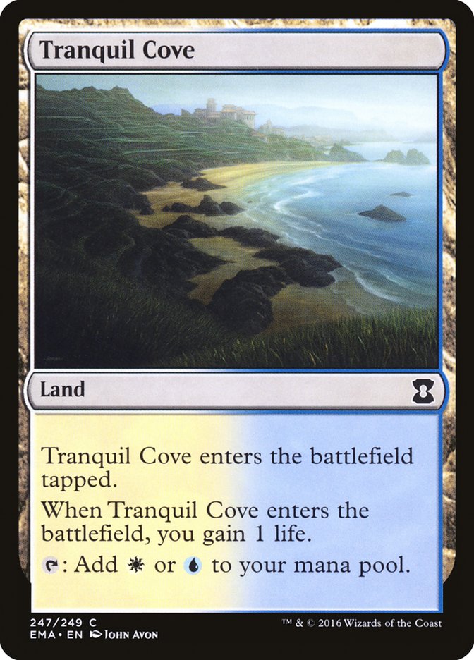 Tranquil Cove front