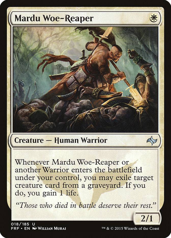 Mardu Woe-Reaper front