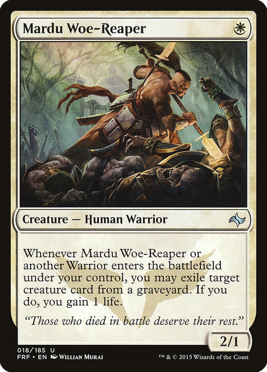 Mardu Woe-Reaper front